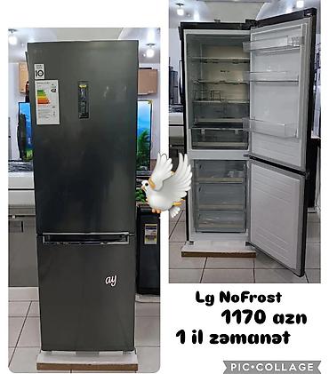 Soyuducular: Yeni 2 qapılı LG Soyuducu Satılır, rəng - Boz — 1