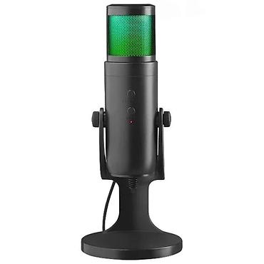 Zvučnici, slušalice i mikrofoni: USB kondenzatorski mikrofon sa RGB osvetljenjem - Tip — 2