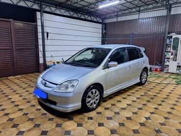 Honda: Honda Civic: 2002 г., 1.7 л, Вариатор, Бензин, Хэтчбэк