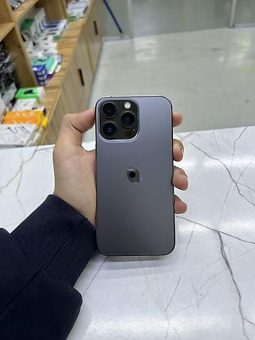 IPhone 13 Pro, Новый, 128 ГБ, Черный, Зарядное устройство, Защитное стекло, Чехол, 80 %