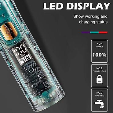 Бытовая техника: Trimmer VGR 961 - 6000RPM / 1200MAH - 180 Dəqiqə / Cord/Cordless / — 10