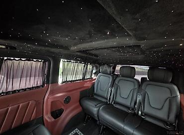 mercedes salon: Lüks miniven salonu – VIP daxili dizayn və komfort paketi - 2 sıra — 1