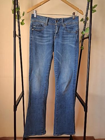 Cinslər: •G-star raw bootcut jeans(92% cotton, 7% polyester, 1% elastane) Size — 8