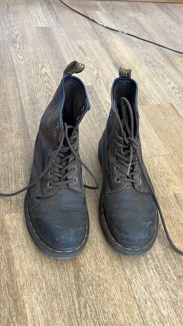 polo обувь: Ботинки и ботильоны Dr.Martens, 37, цвет - Коричневый