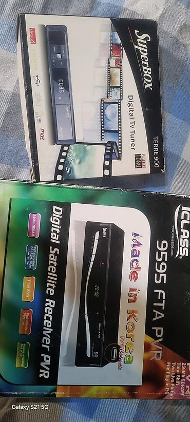 boks tv: Ikisi birlikde 50 manat . Məhsul: Reseiver və TV tuner qurğuları (2 — 1