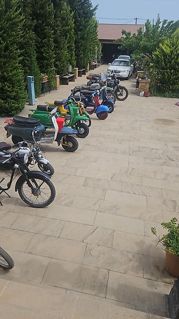 Vintage motosiklet və skuter kolleksiyası - Müxtəlif klassik model və