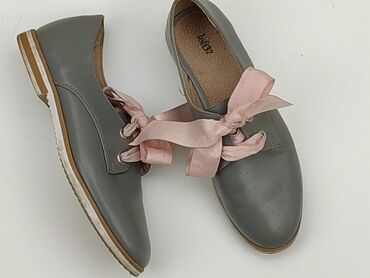 ochnik spódnice ze skóry: Flat shoes for women, 38, condition - Good