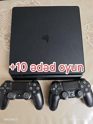 playstation 9: PlayStation 4 Slim oyun konsolu . ideal vezyetdedi ustada temirde — 1