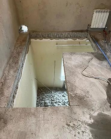 Beton işləri: Beton/dəmir kəsimi və deşik açma xidməti - Armaturlu beton, panel — 4