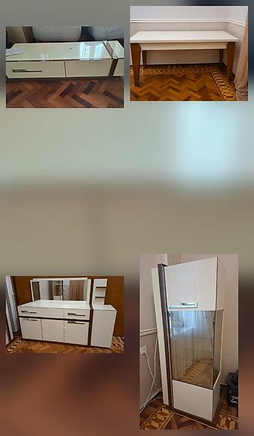 İşlənmiş, Masa və oturacaqlar, TV altlığı, Servant