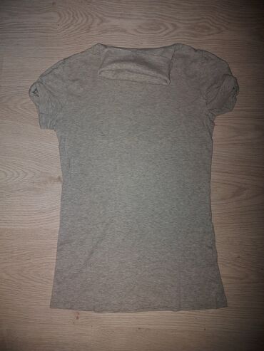majice sa otvorenim leđima: Terranova, M (EU 38), Pamuk, bоја - Siva