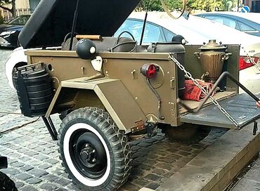 Jeep: 1947-ci il GAZ-67 + qoşqusu ilə birlikdə satılır. (qoşqusuzda satıla — 15