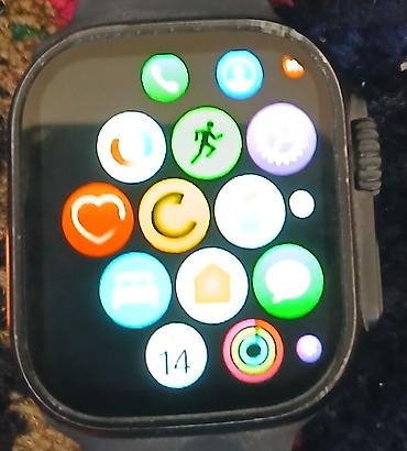 Smart saatlar: Hiwatch PRO T900 Ultra ağıllı saat Saatın problemi yoxdur,nömrə kartı — 11