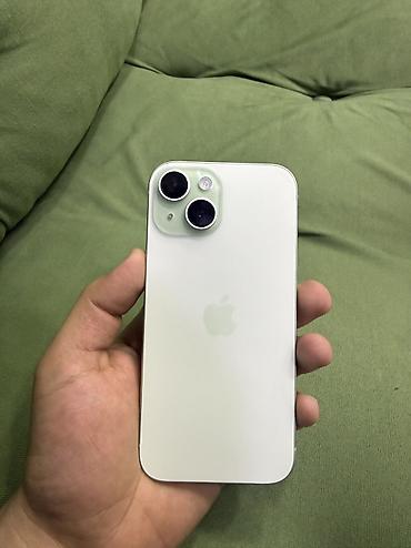 apple imac: IPhone 15, 256 GB, Yaşıl, Face ID — 1