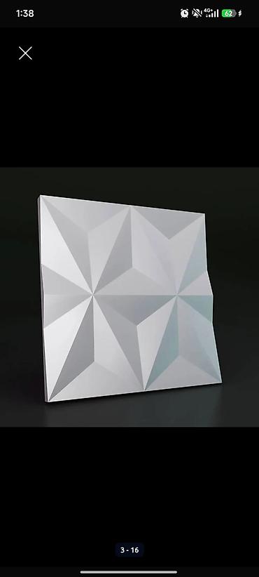 Фасадные 3D панели: Декоративный камень и гипсовые 3D‑панели «Декор Таш» (Киргизстан) — 14