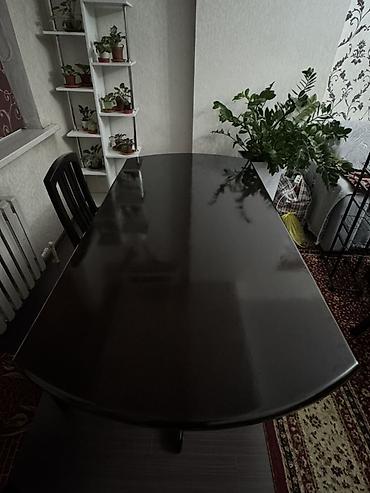 столы для столовой: Стол для зала, Б/у, Не раскладной, Прямоугольный — 3