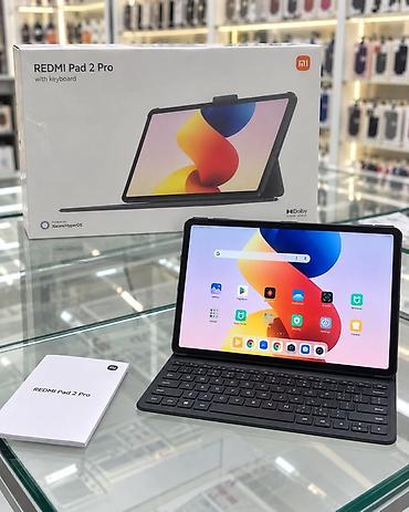 xiaomi redmi pad 2: Xiaomi Redmi Pad 2 Pro with keyboard 8/256GB - Ekran: Geniş kənarlı — 1