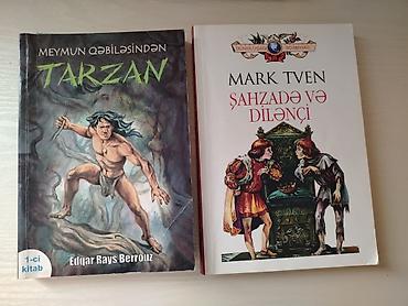 baseyn satisi: “Tarzan” və “Şahzadə və Dilənçi” kitabları satılır. Kitablar yaxşı — 1