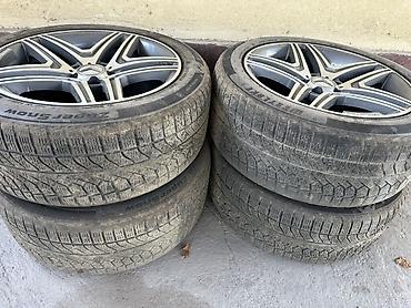 диски на морнинг: Комплект из 4 колес для Mercedes (AMG-стиль): литые диски + зимние — 1