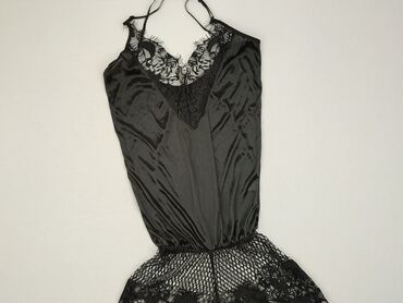satynowa sukienki na ramiączkach: Верх жіночої піжами, M, стан - Ідеальний