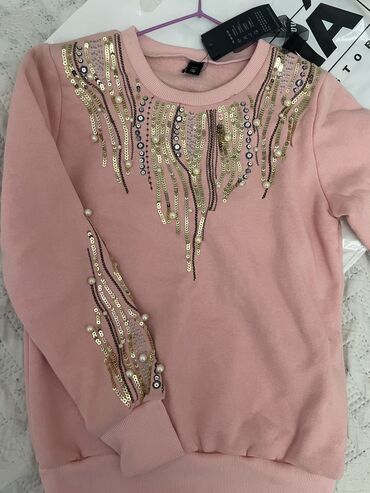 индийские одежды: Толстовка, цвет - Розовый, M (EU 38)