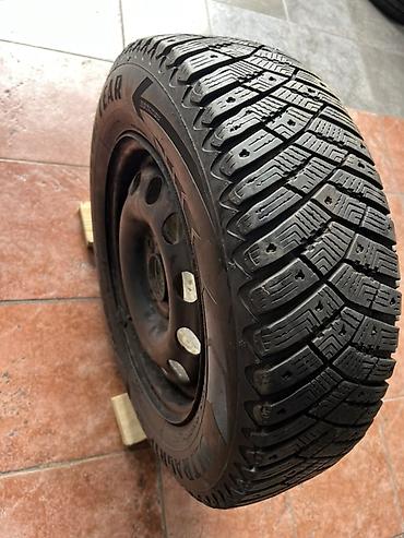 покрышка 1857014: Зимнее колесо в сборе на штампованном диске. - Шина: Goodyear — 3