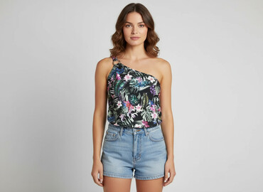 stradivarius top z odkrytymi ramionami: Mohito, Топ жіночий, розмір S