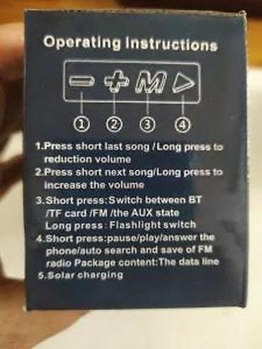 Zvučnici i stereo sistemi: SOLARNI BLUTUT ZVUCNIK NOV RADIO WIRELESS BLUETOOTH AKCIJA | Cene — 12