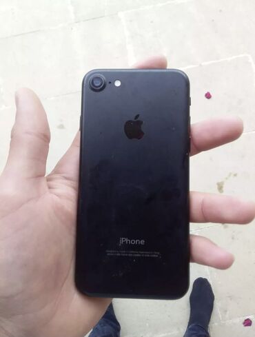 ayfon 7 pulus: IPhone 7, 32 ГБ, Черный, Отпечаток пальца, Беспроводная зарядка, Face ID