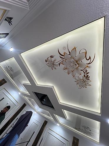 Другие строительные материалы: Натяжные потолки город ош Глянсвый матовый 3д 5д любой турун жасайбыз — 13