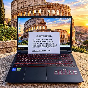 комбайн эфек: Игровой ноутбук Acer Nitro 5 - Процессор: Intel Core i5‑11400H, 2.70 — 1