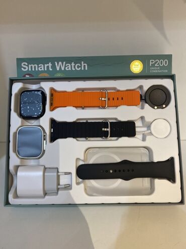 qadin saatlari ve qiymetleri: Smart saat, Sensor ekran, rəng - Qara