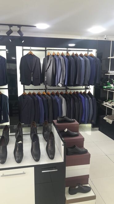 brend kişi geyimləri: Kostyum, Demisezon, One size, rəng - Göy