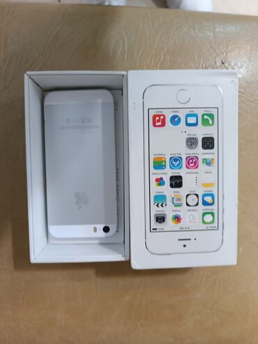 iphone 5s teze qiymeti: IPhone 5s, < 16 GB, Gümüşü, Sənədlərlə