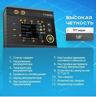 сварка спотер: Аппарат точечной сварки FNIRSI SWM-10 предназначен для точечной сварки — 3