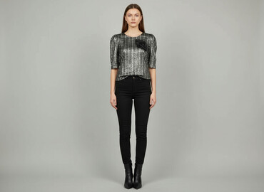 elegancka sukienki z odkrytymi ramionami: Women`s dress, size S