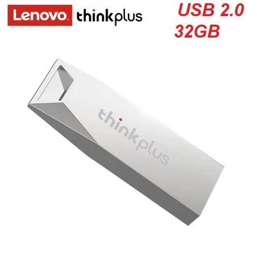 USB флешки: USB флешка, флеш накопитель 32GB Lenovo, USB 2.0, новые Емкость: 32GB