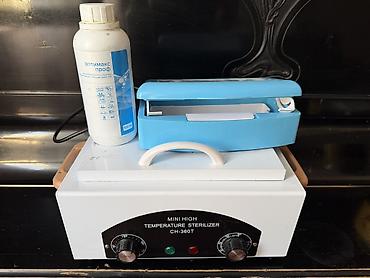 ucuz printer satilir: Sterilizatsiya aparatı yenidir çox az istifadə olunub Suyu və qabı — 1