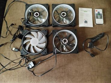 8gb ddr4 notebook ram: Kuler Gamemax Rainbow 4 eded + kontroller + pult Куллера Gamemax