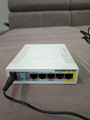 Настольные ПК и комплектующие: Маршрутизатор MikroTik RouterBOARD RB951Ui-2HnD - Домашний/офисный — 1
