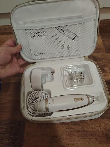 Setovi za manikir i pedikir: Električni set za manikir i pedikir – Beurer Elektricna turpija — 1