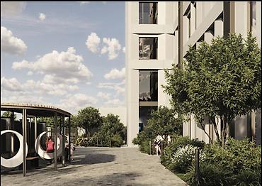 vefa: 2 комнаты, 78 м², Вефа ТЦ Элитка, 14 этаж, ПСО (под самоотделку) — 4
