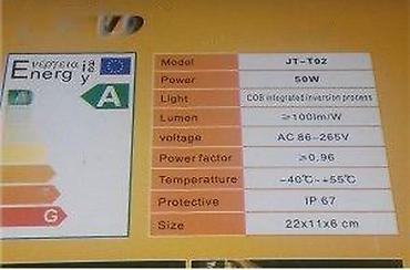 Rasveta: 100w 50w Led linearni slim cob reflektori 50w. 50w 1800rsd AKCIJSKA — 11