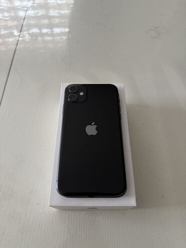 аккумулятор на айфон 5: IPhone 11, Колдонулган, 128 ГБ, Кара, Куту, 73 %