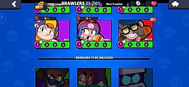 Аренда оборудования: Brawl Stars oyun hesabı - Kupa: 1065 - Brawl Pass səviyyəsi: 15 - — 8