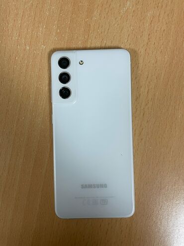 samsung galaxy s: Samsung Galaxy S21 FE, 128 GB, rəng - Ağ, Barmaq izi, Simsiz şarj, İki sim kartlı