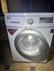 машинки стиральные: Кир жуучу машина LG, Колдонулган, Автомат, 6 кг чейин, Толук өлчөм