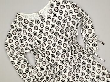 sukienka biala z piórami: Women`s dress, S (EU 36)