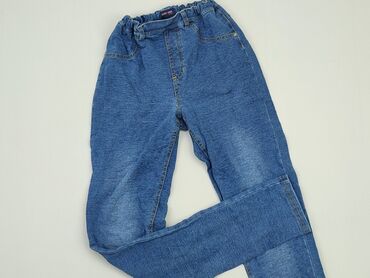 Jeansowe: Spodnie jeansowe, Tchibo, 11 lat, 146, stan - Dobry
