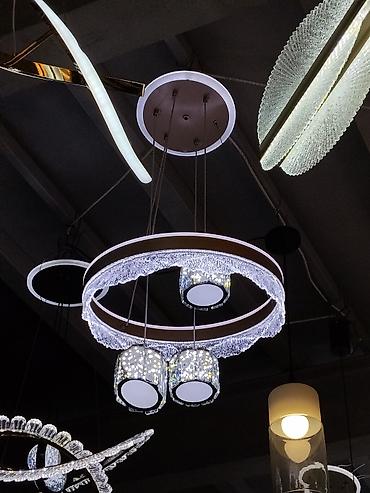 лед освещение: Подвесной светильник/люстра с LED-подсветкой - Дизайн: два — 1